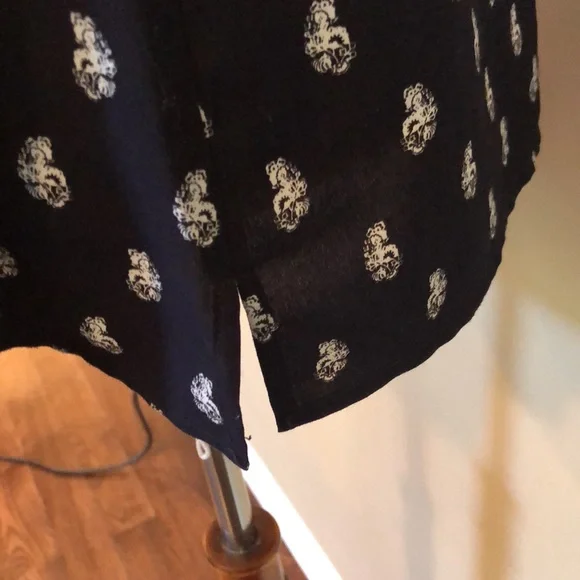 CAbi Navy Memento Blouse - Picture 8 of 13